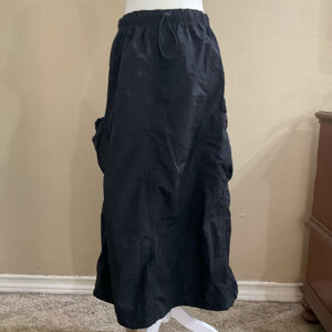 Love tree Grunge Goth Cargo Midi Skirt Elastic Waist Size M